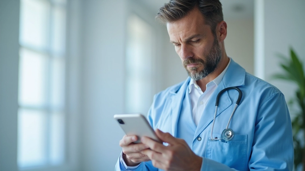 Interface design met grote, duidelijke buttons en hoog contrast kleuren voor optimale leesbaarheid