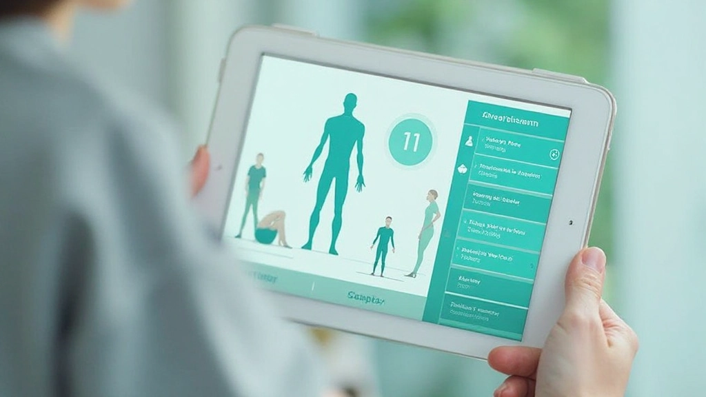 Fysiotherapie patiëntportaal met oefenprogramma's